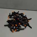 24 PCS 4.5" Heavy Duty Plastic Spring Clamps, Black Spring Clips for Backdrops, Craft Projects, Woodworking, Photography and Display Stands