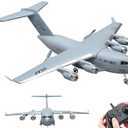 RC Plane,Remote Control Airplane Ready to Fly,2 Channels RC Airplane C17,Remote Control Plane for Boys Kids Adults Beginner