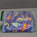 Esjay Toddler Busy Board Montessori Toys for Boys, Sensory Book Educational Activities for Learning Fine Motor Skills, Birthday Gifts for Boys Toddlers, Travel Toys for Airplane Car, Blue Dinosaur