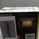 Dynaming 8 Pack Solar Post Cap Lights Outdoor with Flickering Flame Light, White Shell Fence Post Solar Lights Fit 4x4 5x5 Vinyl/Wooden Posts, Brightness LED Lighting Decor for Garden Deck Patio