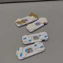 5 Pack Fridge Locks for Kids, QYESWHSR Child Proof Refrigerator Lock with Sticky Adhesive Pads, Fridge Child Locks, RV Refrigerator Door Latch, Oven Lock Safety to Keep Door Closed White