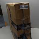 Drive Medical 11148-1 Folding Steel Bedside Commode Chair, Portable Toilet, Supports Individuals Weighing Up To 350 Lbs, with 7.5 Qt. Bucket and 13.5 Inch Seat, Grey