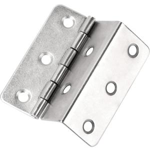 10 Pack 2" Chest Hinges - Nickel, Swing Clear, Expandable Cabinet Door Hinges