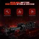 CCIYU Front Complete Strut shock and Struts Fit for Honda Civic 13-15 2PCS