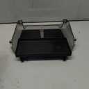 BestEvMod Under Screen Storage Compatible with New 2026 2025 Tesla Model Y Juniper Accessories Magnet Install No Tape Needed Behind/Lower Screen Dashboard Organizer Tissue Holder (Black)