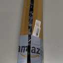 Black Curtain Rods 2 Packs for Windows 36"- 48", Decorative Drapery Rod Adjustable, 5/8 inch Small Curtain Rod for Bedroom, Living Room, Kitchen and Outdoors