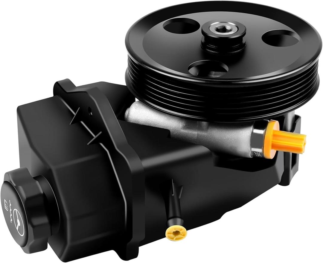 ECCPP Power Steering Pump with Reservoir Pulley fit for Chevrolet Monte Carlo 2006 2007, Chevrolet Impala 2006 2007 2008 2009 2010 2011 Replace # 20-69989