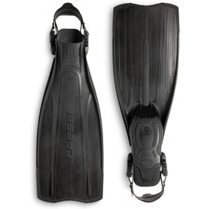 Cressi Lightweight Well-Balanced Open Heel Scuba Diving Fins, Size: S/M | US Man 6.5/8 | US Lady 7.5/9 | EU 38/41