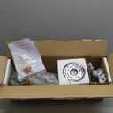 38" Black Chandeliers for Dining Room, 8-Light Modern Farmhouse Candle Style Chandelier, Industrial Hanging Ceiling Light Fixture for Living Room, Kitchen Island, Living Room