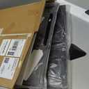 Narrow Dresser for Bedroom, Fabric Tall Dresser & Chests of Drawers with 4 Drawers, Vertical Organizer Storage Tower Unit for Bedroom, Hallway, Entryway (Black)