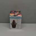 Nostalgia 3 Tier Electric Chocolate Fondue Fountain Machine for Parties - Melts Cheese, Queso, Candy, and Liqueur - Dip Strawberries, Apple Wedges, Vegetables, and More - 8-Ounce - Brown