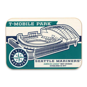 Seattle Mariners T-Mobile Park Retri Wood Wall Decor 8x5.5