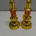 Led Retro Chinese Candle lamp Vintage Style Retro Nostalgic Ancient Chinese Style Buddhist Supplies - 1 Pair