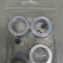 TonGass 4-Pack Zinc Plated Carbon Steel 3/4" Bore Shaft Collar Set, Screw Style Bore Shaft Collar with 3/4" Bore Size, 1-1/4" Outer Diameter and 9/16" Width Suitable for Automotive and Industrial Use