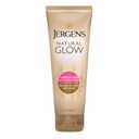 Jergens Natural Glow Self Tanner Body Lotion, Sunless Tanning, Medium to Deep Skin Tone, Daily Moisturizer with Coconut Oil, Vitamin E and Antioxidants, 7.5 Oz