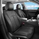 FLORICH Car Seat Covers, Breathable Mesh Automotive Seat Cover Full Sets, Front Seat Covers and Back Seat Cover Universal Car Interior Protectors Cushion for Most Cars&SUV-Black
