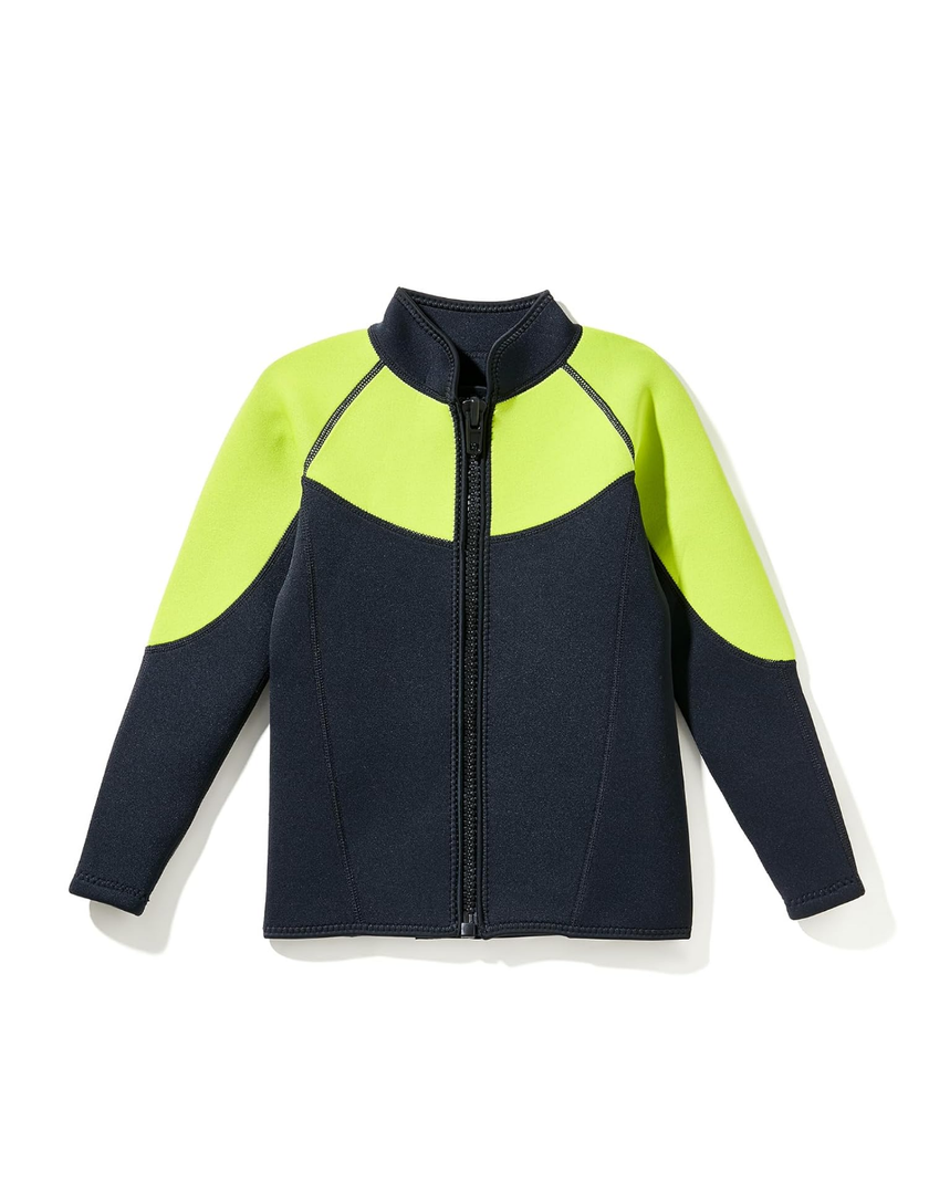 Kids Wetsuit Top 3mm Wet Suit Jacket for Boys and Girls 3T 4 T Toddlers Wetsuit Jacket 2mm Youth Size 6