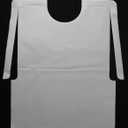 100 Pack Disposable Plastic Adult Bibs