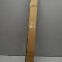 LazBlinds No Drill Roman Shades, Blackout, 35.5" W x 48" H, Natural