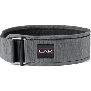 CAP Barbell Premium Nylon Weightlifting Belt | Multiple Options (Large, Gray)