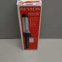 Conair Double Ceramic 1-Inch Curling Iron, 1-Inch Barrel Creates Classic Curls, Hair Curler for Use on Short, Medium, & Long Hair, White/Rose Gold