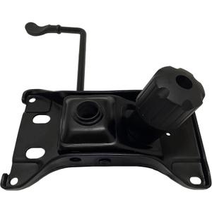 Heavy Duty 500LBs Office Chair Tilt Control Mechanism Replacement Parts, Office Chair Swivel Tilt Base W/6" x 10.2" Mounting Holes - Black