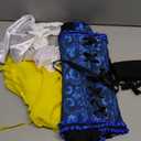 5 Pcs Halloween Princess Costumes for Women Adult Princess Costumes with Headband for Cosplay Party Outfit (Medium)