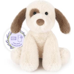 Heatable & Coolable Dog Stuffed Animal, Heating Pad Microwavable for Soothing & Relaxation, Lavender Scented Stuffed Dog Plush for Stress Relief, Puppy Plushie Gifts for Kid & Women
