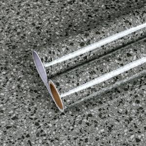 CHIHUT Granite Contact Paper Peel and Stick Countertops for Kitchen Waterproof Marble Wallpaper Self Adhesive Granite Countertop Contact Paper for Cabinets Counters Desk Cover 17.7''x100''