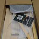 Elevated Dog Bowls, Adjustable Raised Dog Bowl Stand for Large and Medium Pet, 15" High Bamboo Pet Food Feeder with 2 Stainless Steel Dishes6 Heights