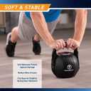 Marcy Soft Kettlebell with Handle for Weightlifting, Conditioning, Strength Training, Core Training for Full Body Workout 30lb SKB-030