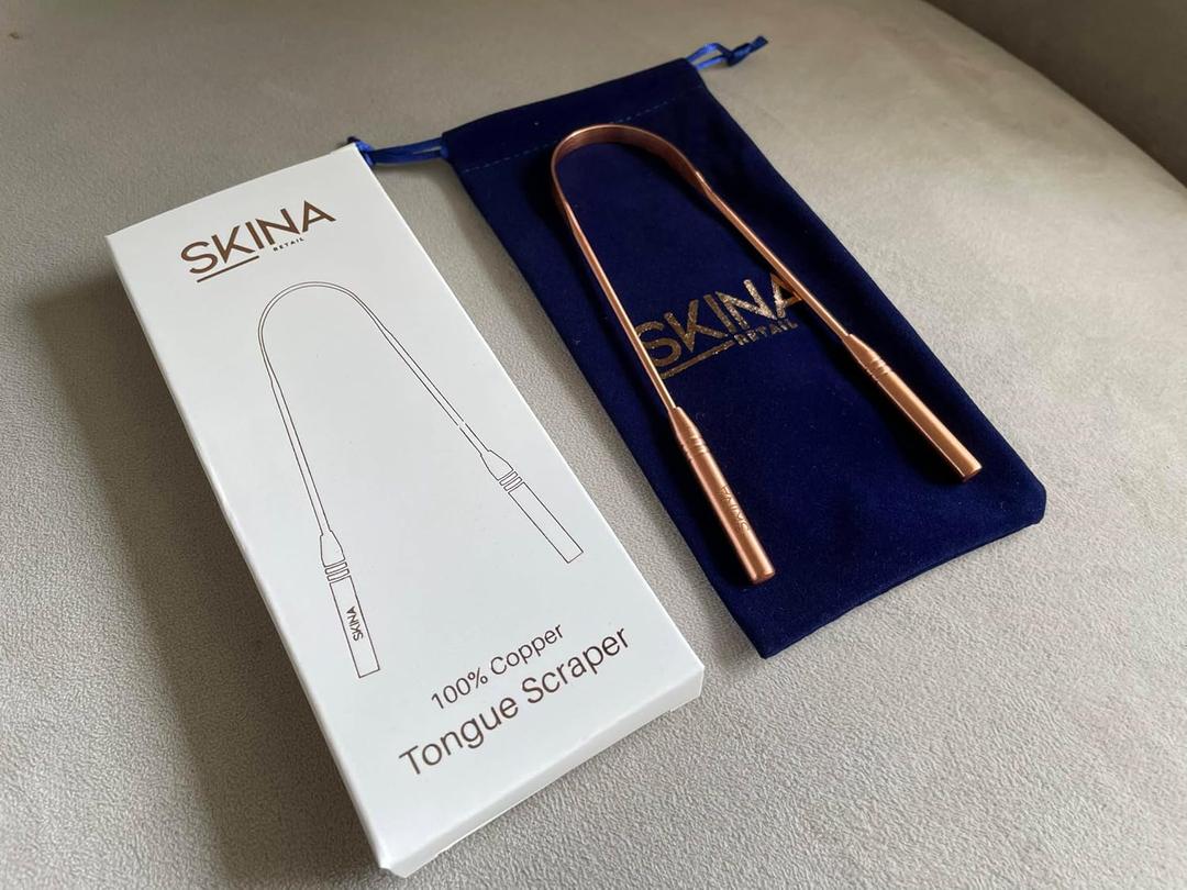 3 x Generic Copper Tongue Cleaner- Oral Hygiene Tool for Fresh Breath 3 x Generic Copper Tongue Cleaner- Oral Hygiene Tool for Fresh Breath