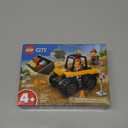 LEGO City Yellow Construction Wheel Loader Building Sensory Toy - Construction Vehicle Toy for Toddlers, Boys and Girls, Ages 4+ - Educational, Learning Gift Idea for Preschoolers - 60450