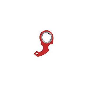 6pcs Keychain Spinner Toy, Keychain Spinner Portable Keychain Spinner Fidget Key Ring Spinner for Teens Adults Finger Exercise Anxiety Relief (Black, Red)