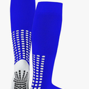 LUX Anti Slip Soccer Knee Socks,Non Slip Football/Basketball/Hockey Sports Grip Socks