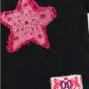 Verdusa Men's Graphic T Shirts Drop Shoulder Vintage Short Sleeve Casual Tee Tops (M)