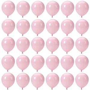 5 Inch Pastel Pink Balloons - 300 Pcs Mini Macaron Pink Latex Balloons for Birthday, Wedding, Baby Shower Parties