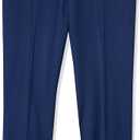 Calvin Klein Boys Flat-Front Bi-Stretch Dress Pant, Straight Leg Fit, Belt Loops & Front Pockets (14 Husky, Bright Blue)