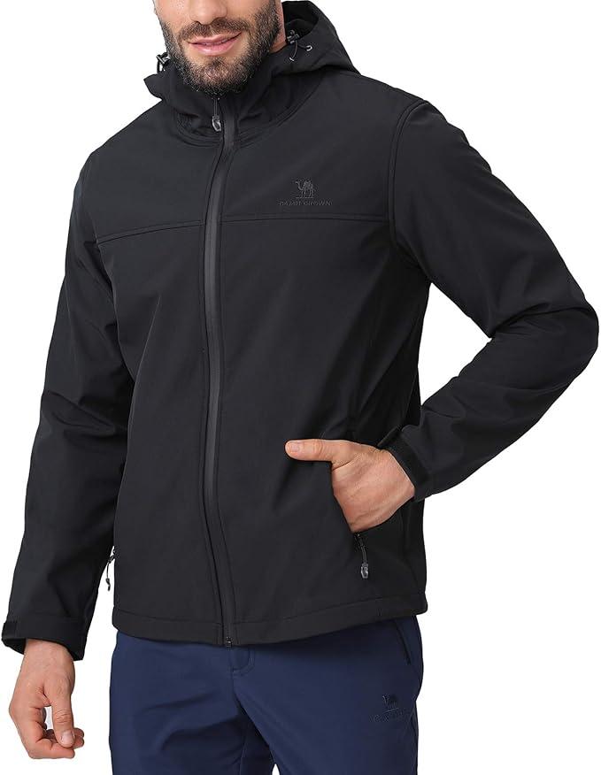 Camel Crown Black Jacket L