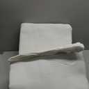 KHOMO GEAR Rectangular Sun Shade Sail 18 x 22 Ft UV Block Fabric - White