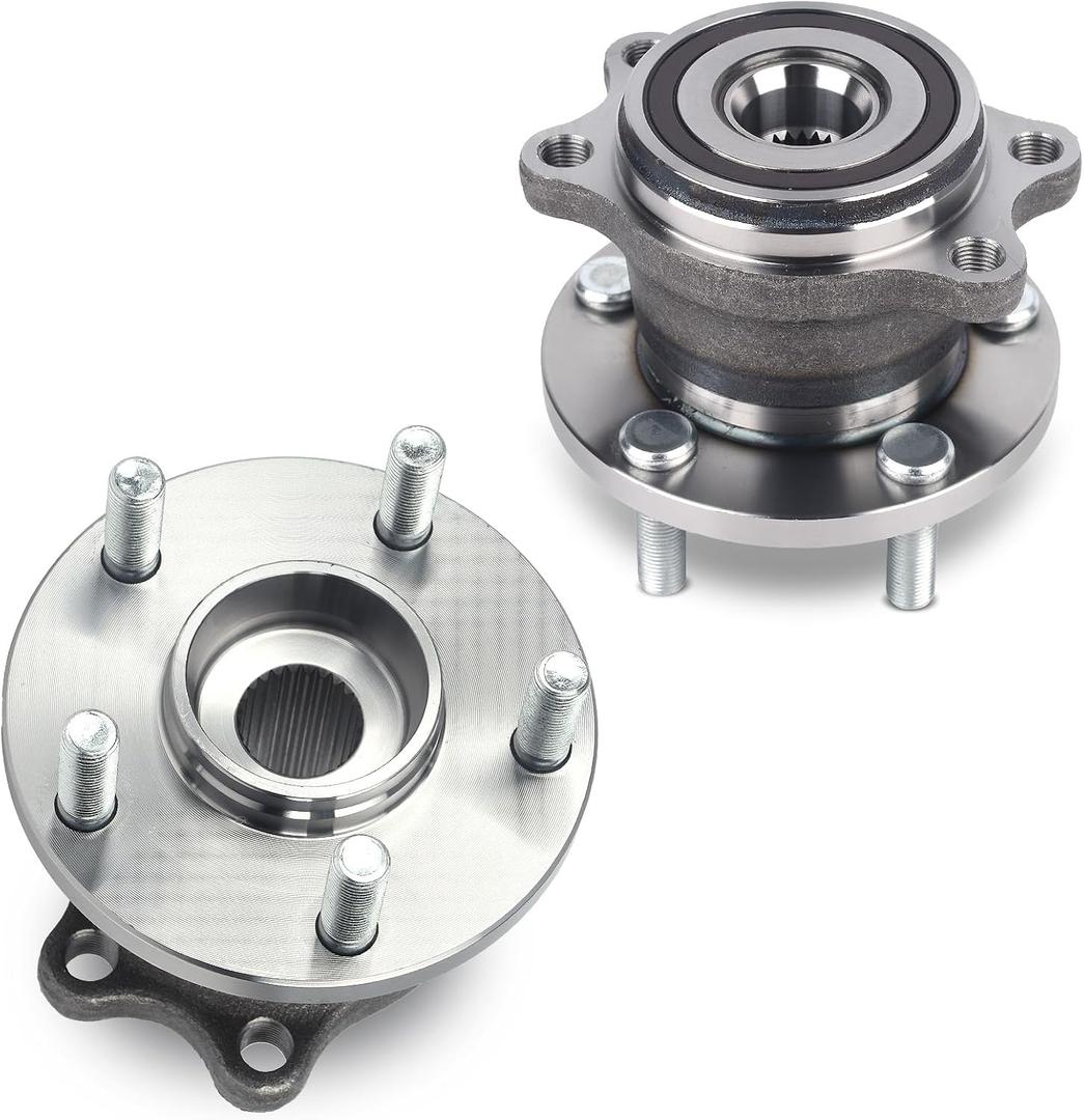 Autoround Pair 512293 Rear Wheel Hub and Bearing Assembly Compatible with Subaru Outback Legacy 2005 2006 2007 2008 2009