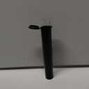 500 Pack 116mm Black Pop Top Tubes with Squeeze Caps | Plastic Containers for Packaging Storage Herbs and Spices (500 Count)