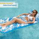 Jasonwell Inflatable Pool Float Lounge - 2 Pack Floaties Rafts for Adults Floating Lounger Sun Tanning Floats Cool Water Floaty Swimming Lake Beach Party Toys