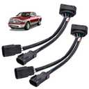 2Pcs Conversion Harnesses Quad Housing to Projector Headlight Fits for Dodge Ram Truck 2009-2018, Projector Headlight Conversion Harness Replace for Ram Truck 2009-2018