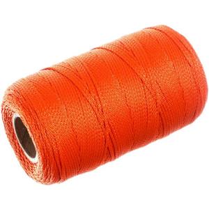 Twisted Nylon Mason Line (550 Feet, Orange) - Twine String