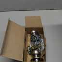 Schlage F51A PLY 619 Plymouth Door Knob, Keyed Entry Lock, Satin Nickel
