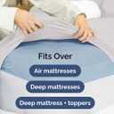 Extra Deep King Sheet Set - 4 Piece Breathable & Cooling Bed Sheets - Easily Fits 18 to 24 inch Mattress - Ultra Soft, Wrinkle & Fade Free w/ Extra Deep Pockets - Hotel Luxury Bedding - French Grey