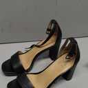 Naturalizer womens JoyHeeled Sandal (7.5, Black Leather)