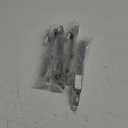 Casement Window Hinges, Stays, Stopper, Brace, Lock - Windproof Support, Sprayed Silver Style, Flat Fixed Base, 03 Model, 2 Pair