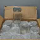Ball Wide Mouth Pint Canning Jars, 12 Pack, Clear